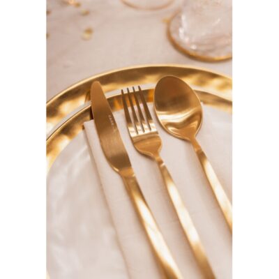 Kare Cutlery Gloria Matt Gold (16 Part) (4)