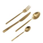 Kare Cutlery Gloria Matt Gold (16 Part) (5)