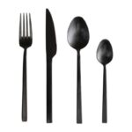 Cutlery Gloria Matt Black (16-part)