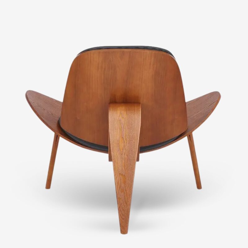 Armchair shell black walnut (11)