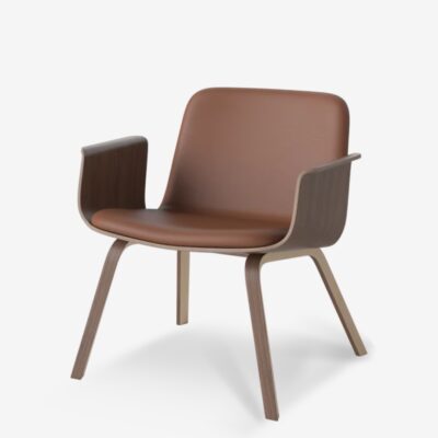 Bolia palm lounge chair cognac leather