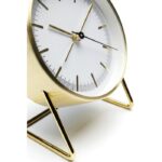 KARE Alarm Clock Levin Gold 10x12cm - Image 4