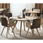 Chair Bolia Palm Upholstered Cognac - Image 4