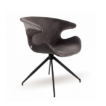 Mia Grey Armchair by Zuiver