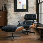 Eames Lounge Chair High Back Black