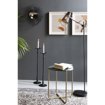 Mirror selena black Ø50cm (3)