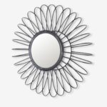 Mirror selena black Ø50cm (4)