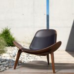 Shell Armchair Black Premium - Image 4