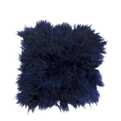 Seat Cover Lambskin Blue