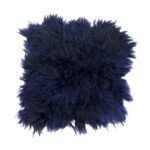 Seat Cover Lambskin Blue (2)
