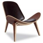 Shell Armchair Black Premium - Image 2