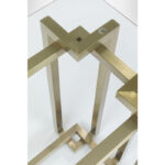 KARE Console Table Clara Gold 145x76cm - Image 5