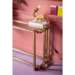 KARE Console Table Clara Gold 145x76cm - Image 3