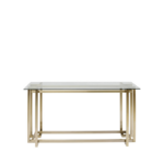 KARE Console Table Clara Gold 145x76cm