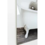 Стаклена слика за туширање со слонови 60x80 см (5)
