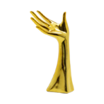 Jewellery Storage Hand Gold 10x20cm