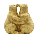 KARE Deco Figurine Kissing Bears 17cm