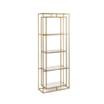 Golden Bookcase Elenor 4P