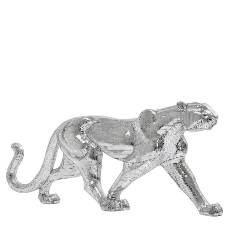 Deco Figurine Leopard Mosaic 129cm