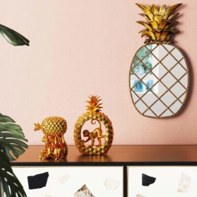 Deco Figurine Playing In The Pineapple 23cm (2)