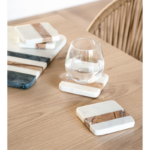 Coasters Set Saskia Marble - Image 2