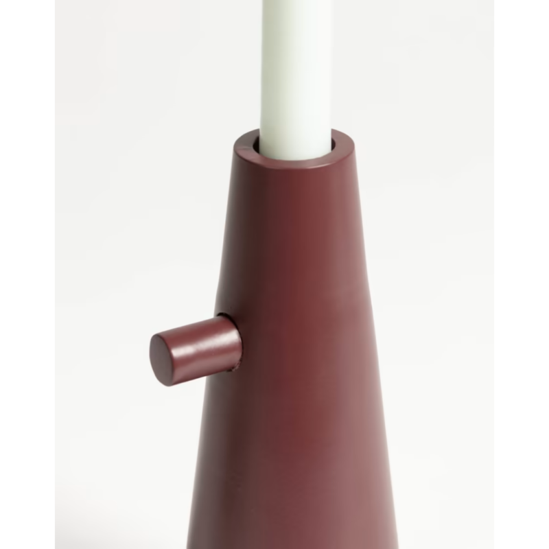 Candle Holder Philana Garnet - Image 2