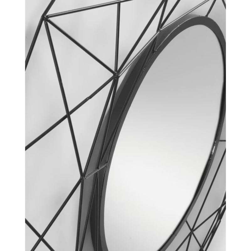 Round Mirror Tabi Black - Image 2