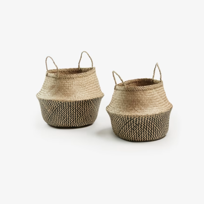 Baksets Set wicker Natural