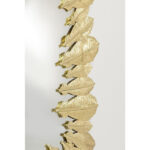 KARE-Wall Mirror Feather Gold-49x69cm - Image 5