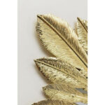 KARE-Wall Mirror Feather Gold-49x69cm