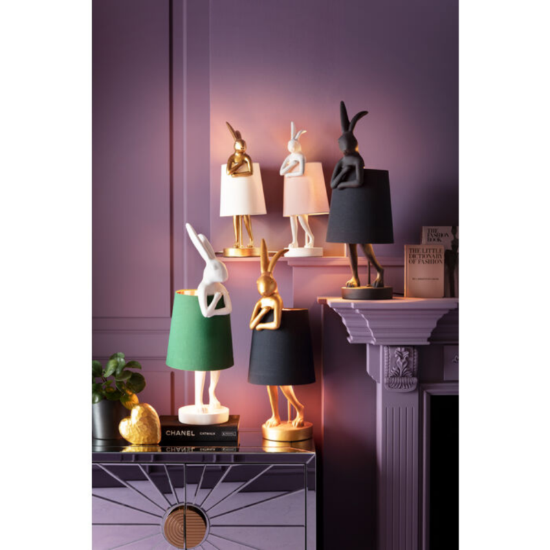 KARE Table-Lamp Animal-Rabbit in different colors