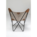 KARE Armchair-California made from brown leather