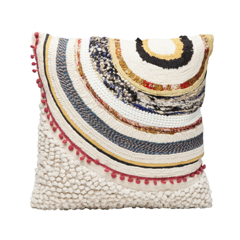 Cushion Ethno-Earth in warm tones