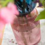 KARE Vase in Blue-Purple 40cm