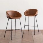 Bar stool feston brown (6)