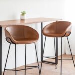 Bar stool feston brown (7)