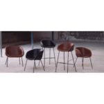 Bar stool feston brown (8)