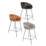 Bar stool feston brown (9)