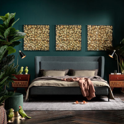 Kare bed tivoli green160x200cm 7