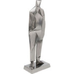 KARE Deco-Figurine Standing-Man Anthracite-62cm - Image 3