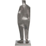 KARE Deco-Figurine Standing-Man Anthracite-62cm - Image 4