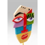 Kare Deco Object Abstract Face Multicolour 52cm 5