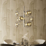 Pendant Lamp Headlight Chrome - Image 2