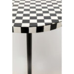 Side Table Domero Chess Black White Ø25cm - Image 5