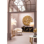 Table Lamp Feather Palm White 60cm - Image 5