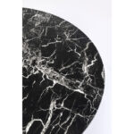 Kare Table Veneto Marble Black D110cm 3