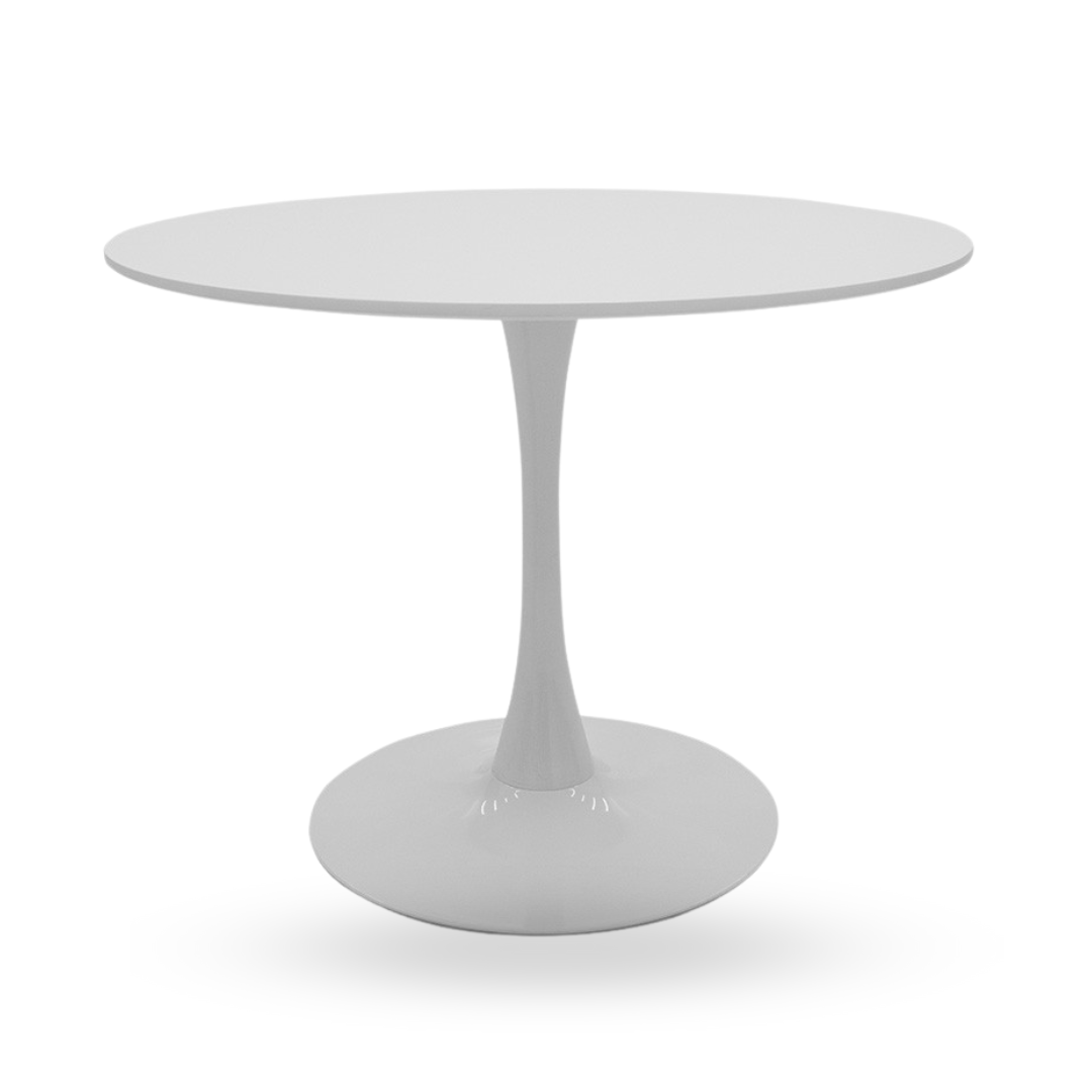 Dining Table Dada White D100cm – Smart Living