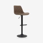 Bar Stool Brown Adjustable