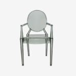 Chair Clive Transparent Grey - Image 2