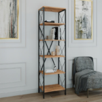 Bookcase Nando Pine H180cm - Image 2
